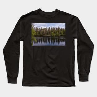 Reflections of the Finnish Forest Long Sleeve T-Shirt